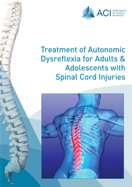 Treatment of Autonomic Dysreflexia for Adults & Adolescents with Spinal