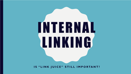 Internal Linking