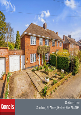 Oaklands Lane Smallford, St. Albans, Hertfordshire, AL4