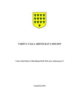 Taheva Valla Arengukava 2010-2019