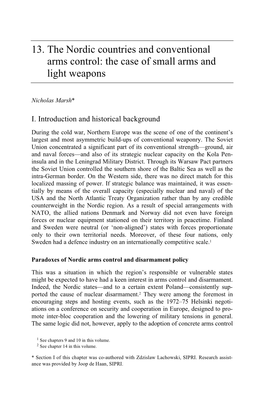 The Nordic Countries and the European Security and Defence Policy