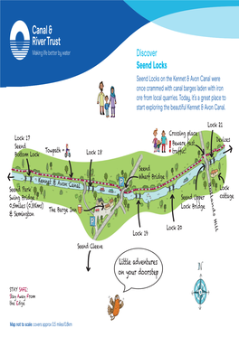 Discover Seend Locks Seend Locks on the Kennet & Avon Canal Were Once Crammed with Canal Barges Laden with Iron Ore from Local Quarries