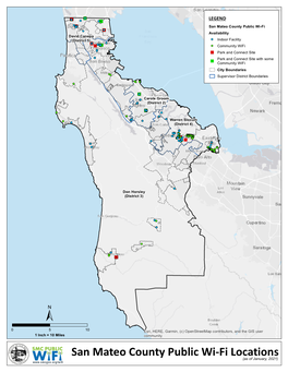 San Mateo County Public Wi-Fi Locations