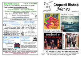 Cropwell Bishop Parish Council Cropwell Bishop