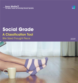 Social Grade a Classification Tool Bite Sized Thought Piece 2009 There Are Several Demographic Classification Systems Used in Market Research