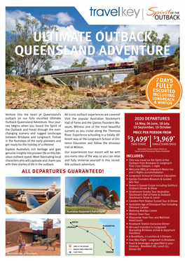 Ultimate Outback Queensland Adventure