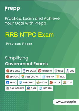 RRB NTPC Exam