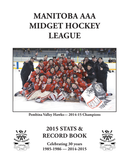 Manitoba Aaa Midget Hockey League
