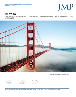 JMP Securities Elite 80 Report (Formerly Super 70)