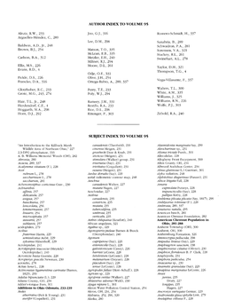 Author Index and Subject Index to Volume 95