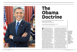 The Obama Doctrine the U.S