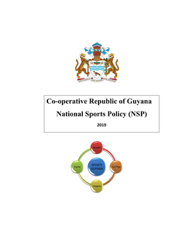 Co-Operative Republic of Guyana National Sports Policy (NSP)