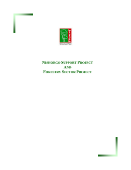 Nishorgo Support Project and Forestry Sector Project