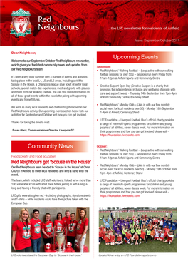 Red Neighbours ...The LFC Newsletter for Residents of Anfield