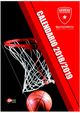 Pallacanestro VA Calendarietto 2018