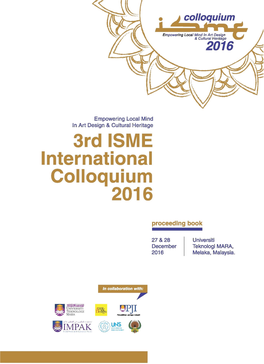 3Rd ISME International Colloquium 2016