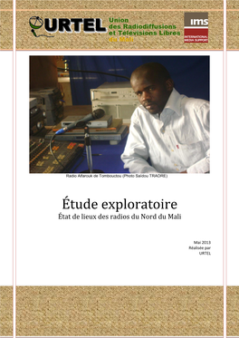 Étude Exploratoire État De Lieux Des Radios Du Nord Du Mali
