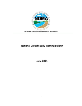 National Drought Early Warning Bulletin June 2021