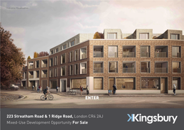 223 Streatham Road & 1 Ridge Road, London CR4 2AJ Mixed-Use