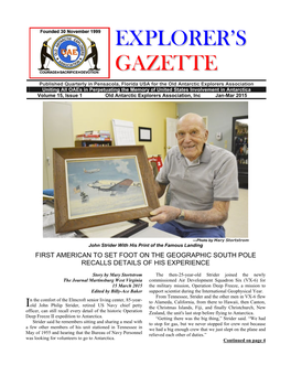 Explorer's Gazette