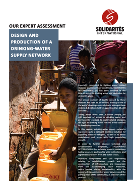Design and Production of Drinking-Water Supply Network