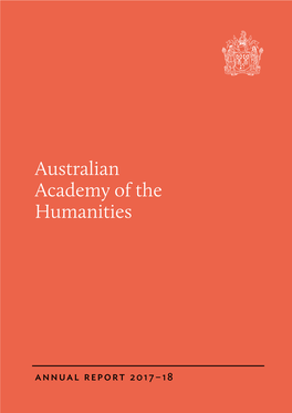 Australian Academy of the Humanities