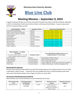 Blue Line Club