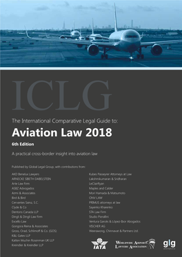 ICLG Contribution of VGLI to Aviation 2018