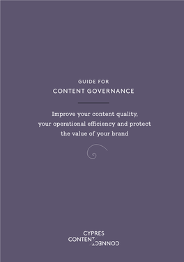 Content Governance