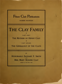 The Clay Family