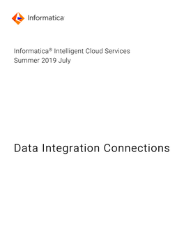 Informatica Intelligent Cloud Services