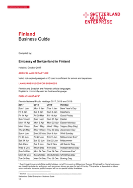 Finland Business Guide