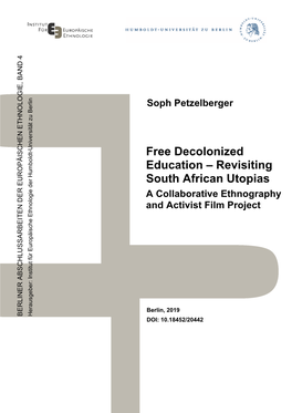 Revisiting South African Utopias a Collaborative Ethnography And