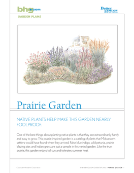 Prairie Garden