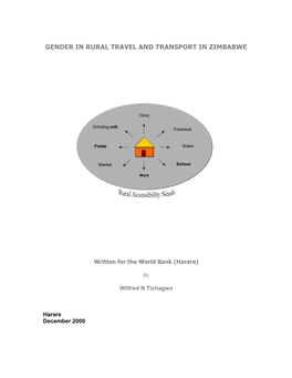Gender in Rural Travel and Transport in Zimbabwe