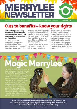 Magic Merrylee Owl Magic and the Tommy Tricks Magic Show Are Among the Attractions at This Year’S Merrylee Open Day