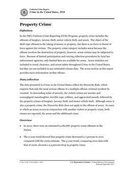 Property Crime