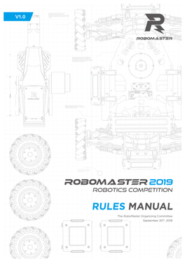 Robomaster 2019 Robotics Competition Rules