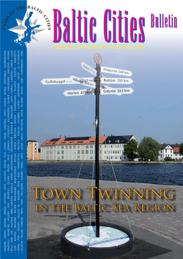 Town Twinning 5 of the Modern Gdańsk Shares Its Knowledge After EURO 2012 6 Twinning Areas