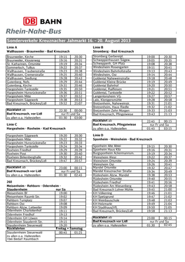 Sonderverkehr Kreuznacher Jahmarkt 16