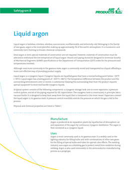 Liquid Argon