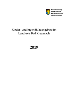 Kinder- Und Jugendhilfeangebote Im Landkreis Bad Kreuznach