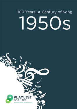 100 Years: a Century of Song 1950S