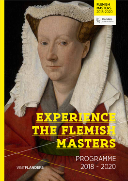 Experience the Flemish Masters Programme 2018 - 2020
