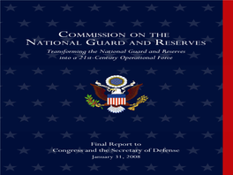 Commission on the National Guard and Reserves 2521 S