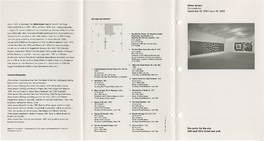 Exhibition Brochure, Alfred Jensen, Concordance.Pdf
