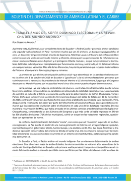 Paralelismos Del Súper Domingo Electoral Y La Revan- Cha Del Mundo Andino.6