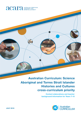 Australian Curriculum: Science Aboriginal and Torres Strait Islander