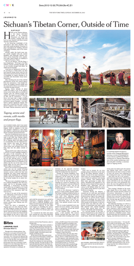 Sichuan's Tibetan Corner, Outside of Time