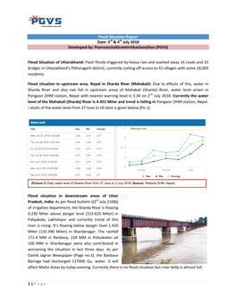 UP Flood Situation Report